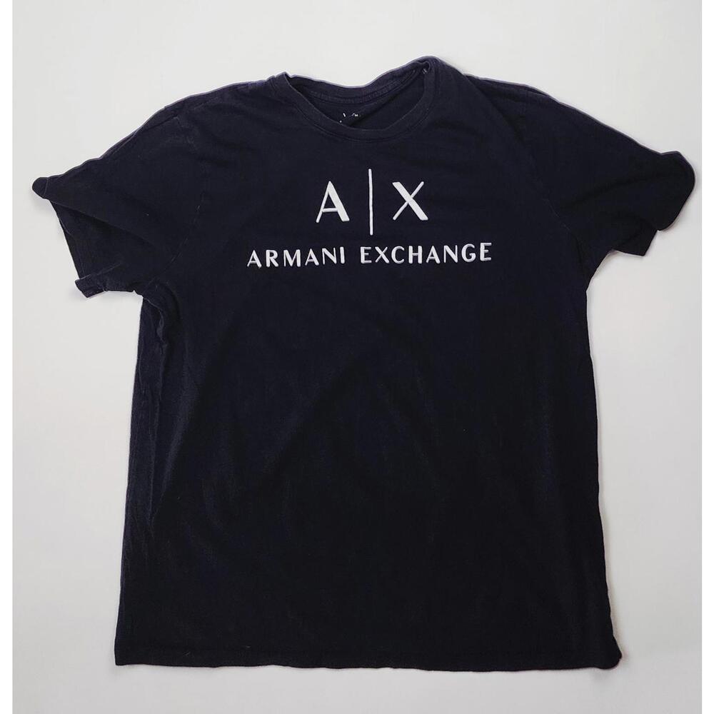 Armani Exchange Men's Black Graphic Tee mensL